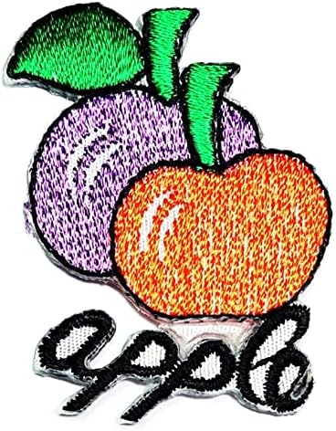 Kleenplus Mini Apple Fruit Cartoon Ferro em patches Atividades Logo bordado Casa de casacos de casca