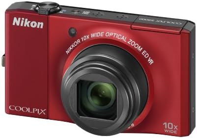 Nikon Coolpix S8000 14,2 MP Câmera digital com 10x de redução de vibração óptica Zoom e LCD de 3,0 polegadas