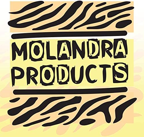 Molandra Products Anime and Chill - 20 onças de aço inoxidável garrafa de água branca com morcentam, branco