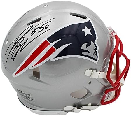 Rob Ninkovich assinou o New England Patriots Speed ​​Authentic NFL Capacete - Capacetes NFL autografados