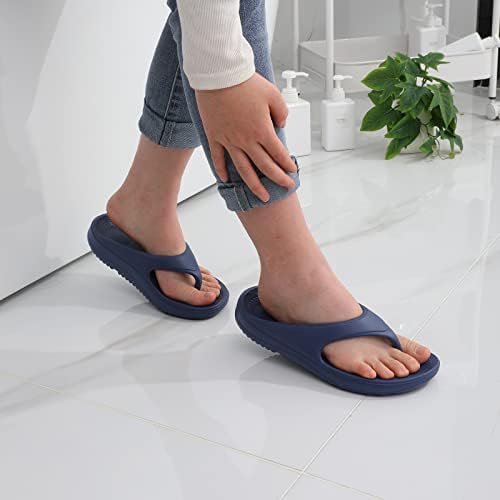 shevalues ​​sandálias ortopédicas para mulheres arco Apoio Recuperação Flip Flip Pillow Shoes de praia de verão suave