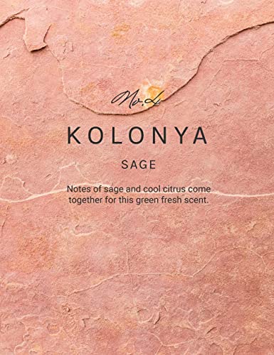 Esas Beauty Sage Kolonya: Limpador de mão sem enxágue orgânico - é