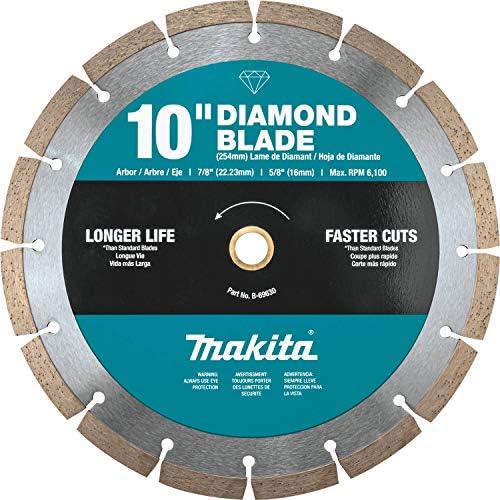 Makita B-69630 10 Blade Diamond, segmentada, propósito geral