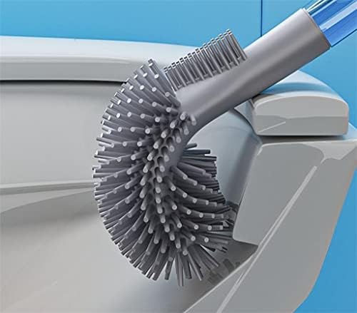 Escova de vaso sanitário liruxun sem bastides sem saída Tool da ferramenta de limpeza Acessórios do banheiro Handle Add Adicione Líquido de escova de vaso sanitário