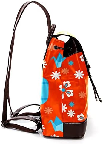 Mochila laptop VBFOFBV, mochila elegante de mochila de mochila casual bolsa de ombro para homens, Mulheres, flor de lanterna azul vermelha japonesa