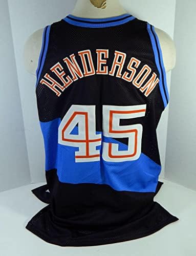 Cleveland Cavaliers Cedric Henderson 45 Jogo emitiu Black Jersey 48 DP18818 - jogo da NBA usado