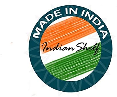 Prateleira indiana feita artesanal de cerâmica multicolor moderna pacote de panela envidraçado de 1 itens de presente de decoração