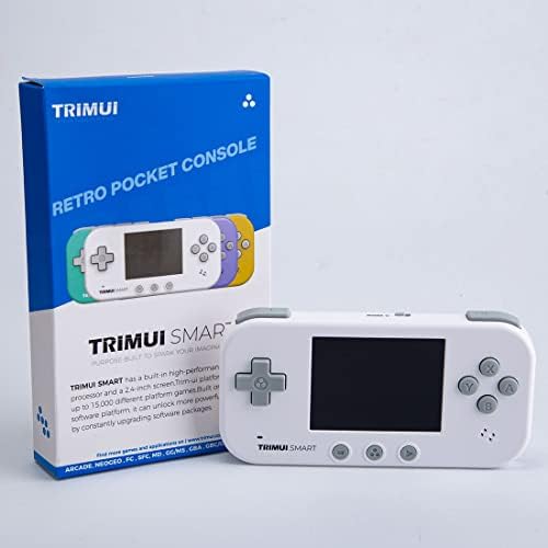 Trimui Smart Handheld Retro Game Console com 6575 jogos Linux System de 2,4 polegadas