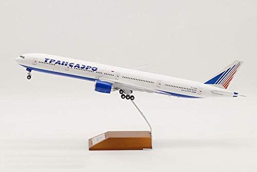 JC Wings Transaero Airlines para Boeing 777-300 EI-UNM 1/200 Aeronaves do modelo de plano de diecast