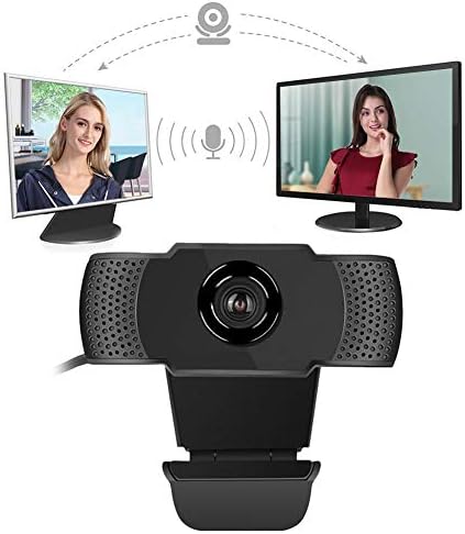 Depila 1080p HD webcam, câmera de computador USB Drive livre de microfone embutido para chamadas de vídeo Recording