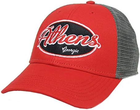 Atletismo herdado Atenas, Georgia Retro bordado em malha traseira chapéu
