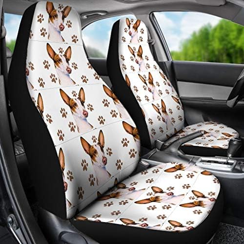 Ibizan Hound Dog Patterns Print Car Seat Covers