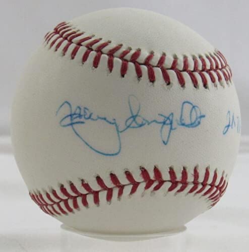 Manny Sanguillen assinado Autograph Autograph Rawlings Baseball B93 - Bolalls autografados