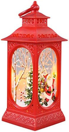 lâmpada de decoração lanterna de Natal luminosa luminosa decoração portátil lanterna portátil