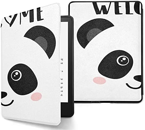 Ebook Paperwhite Caso 11ª geração compatível com 6,8 Kindle Paperwhite 11ª geração Panda branca preto da China Cobes para leitores