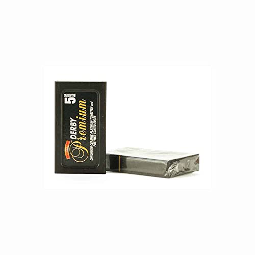 Derby Premium Double Edge Razor Blades