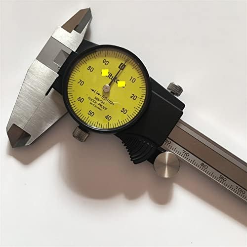 Pinça de mostrador Rugod 0-150mm/0,01 505-681 D15TN calibre de aço inoxidável de calibre vernier Ferramentas de medição