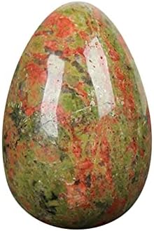 Massagem de cristal jogando decoração de beleza Auxiliar Stone Eggs Jade Massage Home Natural Stone Stone Ores de Geografia