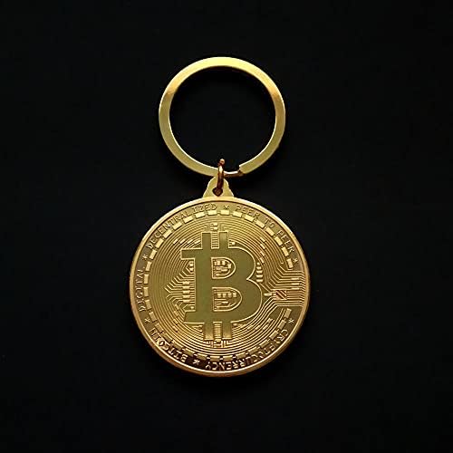 Creative CraftsBitCoin Virtual CoinbitCoin comemorativo Coinbitcoin Keychain Copin Coin Craft Collector
