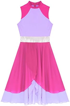 Vxuxlje Liturgical Loused Dress Dress Dress Dress Block Color Block