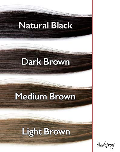 Kit de tonalidade de cor de cabelo profissional, marrom claro, 20 aplicações