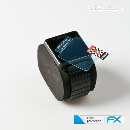 3 X AtFolix Sony SmartWatch 2 Filme de proteção à tela - Cristal de Clear FX