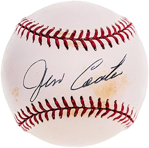 Jim Coates Autografado Al Baseball New York Yankees JSA #H93895 - Bolalls autografados
