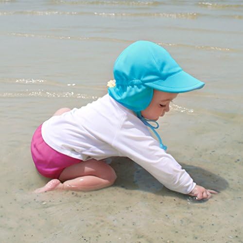Eu jogo. por brotos verdes Baby e criança de chapéu de aba respirável o dia inteiro, UPF 50+ Proteção solar molhada ou seca