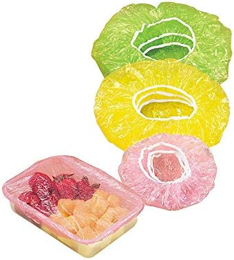 Bolsas Copos de congelador de armazenamento Capas de 24pcs ou alimentos elásticos capa de alimentos para tampas de frutas Bowls cozinha ， Sacos reutilizáveis ​​da barra de jantar