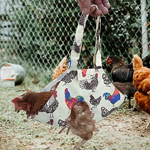 Bolsa de porta de galinha sling de transporte de bolsa de mão pegando para o transporte de aves de capoeira viajando dirigindo