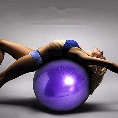 Dhtdvd Ball Ball Exercício Bolas de nascimento Anti -Burst - Pacote com faixas de resistência duráveis, bomba e um manual de usuário impresso