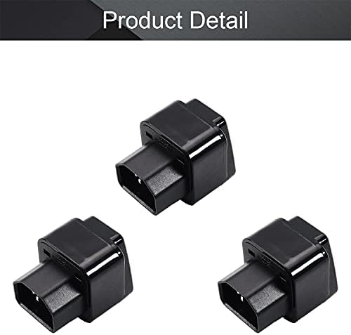 FILECT 3PCS WD-320 C14 Adaptador de energia de soquete feminino masculino a universal AC110-250V 10-16A C14 para conversor