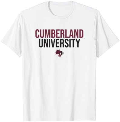 Camiseta empilhada da Universidade de Cumberland