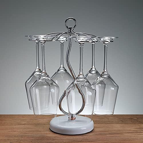 Jahh Wine Glass Rack de cabeça para baixo da xícara de vidro em casa, copo de vinho em casa pendurado ornamentos de xícara de