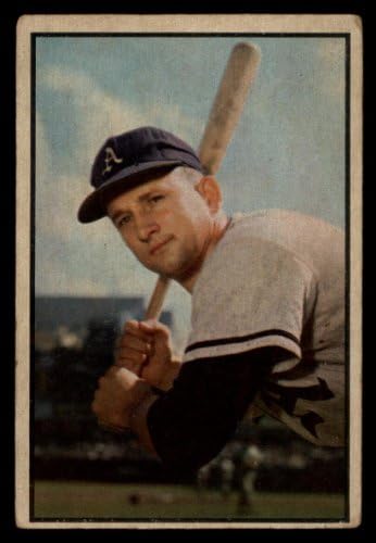 1953 Bowman 82 Joe Astroth Philadelphia Athletics Fair Athletics