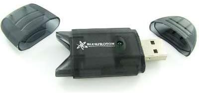 BlueProton USB 2.0 SDHC/SDXC Card Reader Black