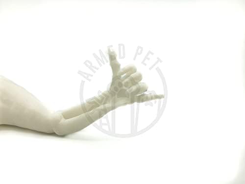 Photo de braços de frango de esqueleto armado APres do Halloween Prank Gift Funny Toys Made in Texas EUA para frango usar presente de novidade impressa em 3D