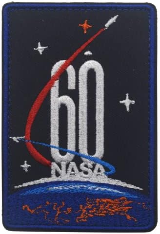 NASA 60º ônibus espacial APOLLO BRANCATA TATICAL Bordados Batidos Badges Moral Tactics Military Bordery