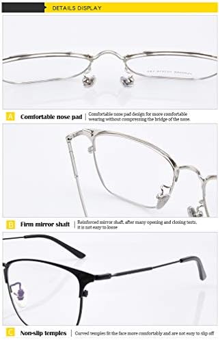 Óculos de leitura multifocais progressivos fotoquômicos, estrutura de metal retro e lentes de resina, óculos de sol Polarizados