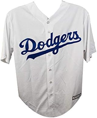 Cody Bellinger autografou a Los Angeles Dodgers White Majestic Baseball Jersey - Fanatics