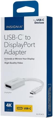 Insignia USB-C a 4K DisplayPort Adaptador