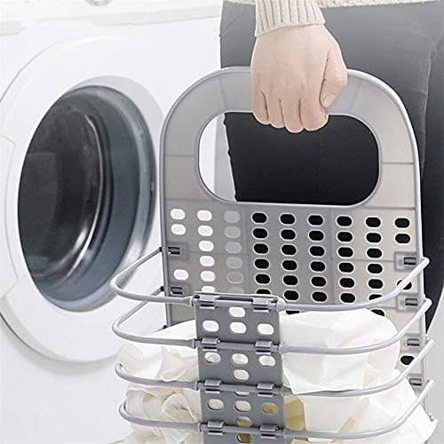 N / c 3 cestas de roupa pop-up dobrável, caixa de recipiente dobrável, adequada para armazenamento em qualquer cozinha, guarda-roupa, máquina de lavar e secador