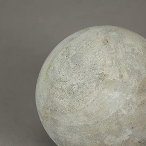 PD Home & Garden Wethededed Grey Washed Wood Decor Balls de 6