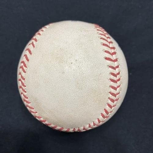 O jogo de Adrian Beltre usou a carreira atingiu 2.229 beisebol MLB Holo Astros Logo Rangers - Game usado Baseballs