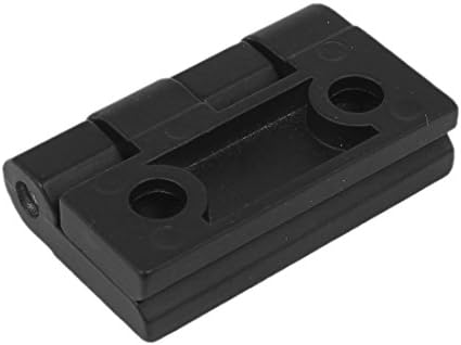 Aexit 40mm x hardware de portão 40 mm x 10 mm de zinco de 270 graus porta rolamento de butt buttes dobradiças preto preto