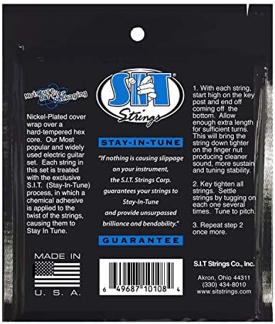 SENTAR. String S942 Ferida de níquel extra de níquel extra String de guitarra