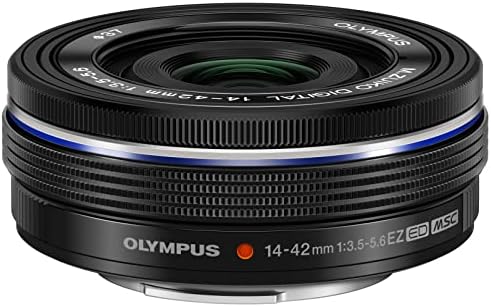 Olympus 14-42mm F3.5-5.6 EZ Lente intercambiável para Olympus/Panasonic Micro 4/3 Câmera digital-versão internacional