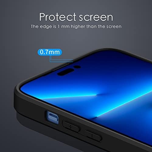 Caso KQIMI Compatível com iPhone 14 Pro Max, couro premium Slim elegante e elegante Business Business Chofs Protection Cover Casos de telefone 2022