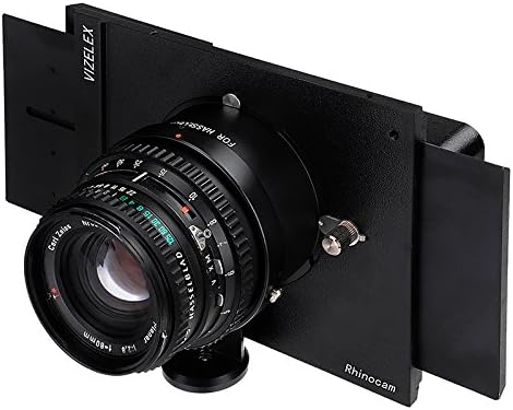 Vizelex Rhinocam para câmeras de cânone Eos M Mount MILC com adaptador de lentes de montagem Hasselblad V - para costura de turno 645 Tamanho e imagens panorâmicas