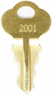 Chaves de substituição do Compx Chicago 2193: 2 chaves